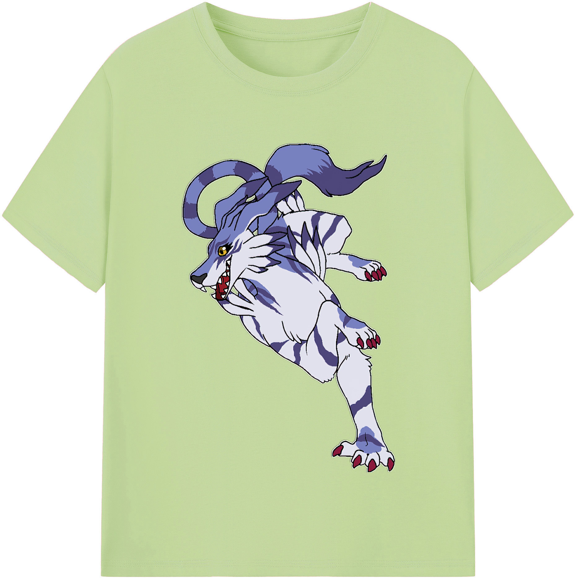 （画像用） Digimon デジタルモンスター/デジモン 綿100％半袖Tシャツ（フロントプリント）